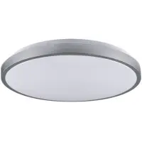 Матовий світильник Vestum RING 30Вт 395x60мм 4000К срібло