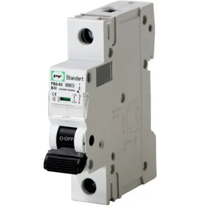 Автоматический выключатель Promfactor STANDART FB2-63 1P B 32A 6кА (FB2B1032) Автоматический выключатель Promfactor STANDART FB2-63 1P B 32A 6кА (FB2B1032)