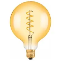 Светодиодная лампа Osram 1906 LED Globe 25 5W/820 230V S FIL E27 4х1 (4058075092136)