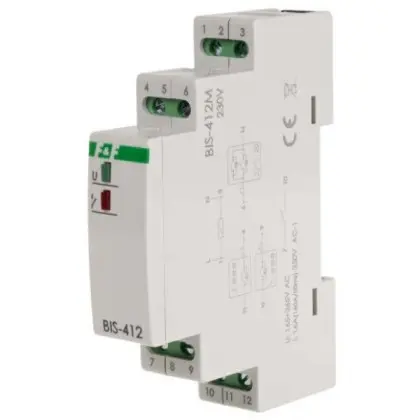 Бистабильное реле F&F BIS-412M 165-265В AC 16А Бистабильное реле F&F BIS-412M 165-265В AC 16А