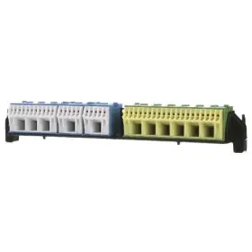 Шини (з утримувачем) РЕ та N Hager VZ464 для 4-рядних щитків Volta