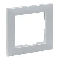 Рамка 1-постова Legrand SUNO (алюміній) 721511