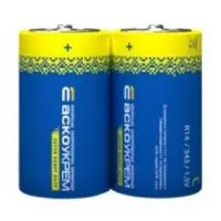 Батарейка солевая Аско-Укрем С.R14.SP2 (вакуум 2шт)