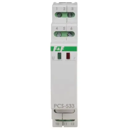 Электронное реле времени F&F PCS-533UNI 9-264В AC/DC 16А Электронное реле времени F&F PCS-533UNI 9-264В AC/DC 16А