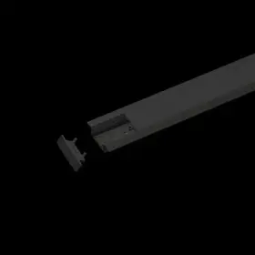 LED-профіль врізний анодований чорний COLORS 2,5 метра (LE2507_2,5(b/b))