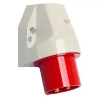 Настінний трифазний штекер WALTHER WL610406 (3P+E) 16А 380V IP44 Настінний трифазний штекер WALTHER WL610406 (3P+E) 16А 380V IP44