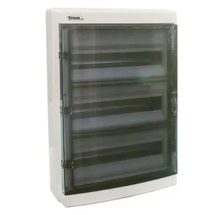 Влагозащищенный модульный щит TOSUNlux 54м накладной IP65 пластиковый UV ABS (6940151031796)