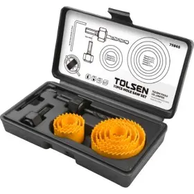 Комплект коронок по дереву Tolsen (75865) на 11 предметов 19-64мм