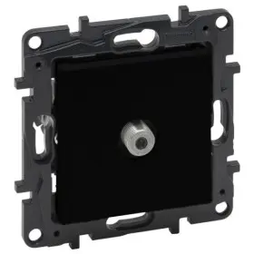 TV розетка Legrand Niloe Step тип F зірка чорна (863575)