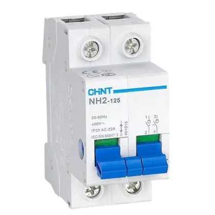 Выключатель нагрузки Chint NH2-125 2P 63A (401057) Выключатель нагрузки Chint NH2-125 2P 63A (401057)