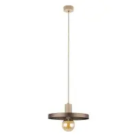 Підвісний світильник, люстра TK Lighting 10757 Sila E27 1x15W IP20 коричневий