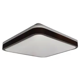 Матовий світильник Vestum GLOW 60Вт 391x391x65мм 3000К-6500К горіх