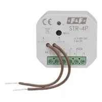 Беспроводное реле управления F&F STR-4P 10-27В DC 6А/24В