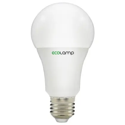 Лампочка Ecolamp A60 10Вт 3000К E27