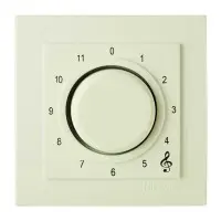 Выключатель Nilson Touran кремовый аудио ( 24121051 )