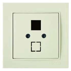 Розетка Nilson Thor кремовая компьютерная без модуля ( 27121042 )