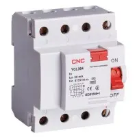 ПЗВ CNC YCL364-63 25А 3P+N 4,5кА 30мА (Б00029345)