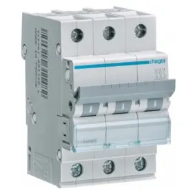 Автоматический выключатель Hager MCN310 6кА C 10A 3P