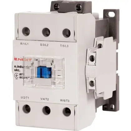 Контактор e.industrial.ukc.40.220, 40А, 220В, no+nc E-Next