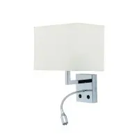 Бра, настінний світильник Nowodvorski 6800 Hotel E27+LED 2x10W+2.2W IP20 бежевий Бра, настінний світильник Nowodvorski 6800 Hotel E27+LED 2x10W+2.2W IP20 бежевий