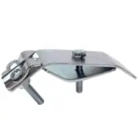 Тримач струмопровідного провідника DKC ND2308ZC Ø8мм на водостічній трубі з оцинкованої сталі (з болтом)