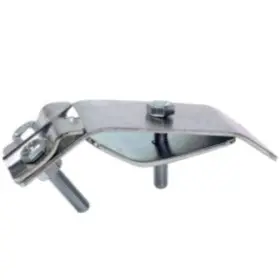 Тримач струмопровідного провідника DKC ND2308ZC Ø8мм на водостічній трубі з оцинкованої сталі (з болтом)