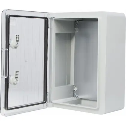 Ударостойкий корпус из АБС-пластика Аско-Укрем UBox 250x350x150мм (прозрачная дверца) Ударостойкий корпус из АБС-пластика Аско-Укрем UBox 250x350x150мм (прозрачная дверца)