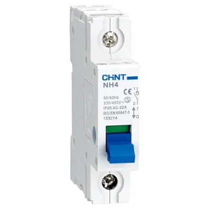 Модульный выключатель нагрузки Chint NH4 1P 100A (398036) Модульный выключатель нагрузки Chint NH4 1P 100A (398036)