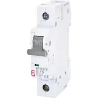 Автоматичний вимикач ETI 002111516 ETIMAT 6 1p B 16А (6 kA)