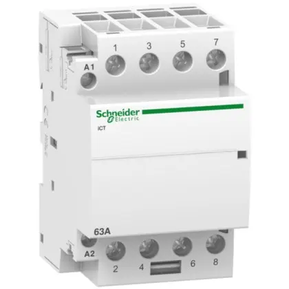Контактор Schneider Electric A9C20164 63A 4НО 24В Контактор Schneider Electric A9C20164 63A 4НО 24В