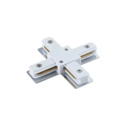 З'єднувач Nowodvorski 9190 Profile X-connector IP20 білий З'єднувач Nowodvorski 9190 Profile X-connector IP20 білий