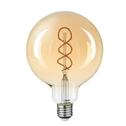 Філаментна лампа Maxus G125 FM 220Вт E27 Golden Deco (1-MFM-7125) Філаментна лампа Maxus G125 FM 220Вт E27 Golden Deco (1-MFM-7125)