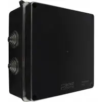 Распределительная коробка Аско-Укрем UAtmo Jet Black 150*150*70