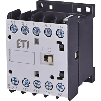 Миниатюрный контактор ETI 004641106 CEC 16.10-24V DC (16A; 7.5kW; AC3) Миниатюрный контактор ETI 004641106 CEC 16.10-24V DC (16A; 7.5kW; AC3)