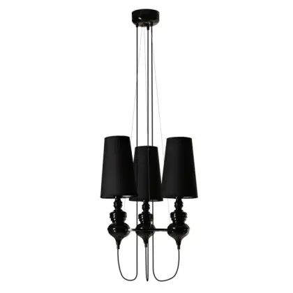 Подвесной светильник, люстра Azzardo AZ2163 Baroco E27 1x60W IP20 черный