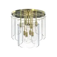 Люстра Zuma Line MX3523-8M-EGN Nira E14 8x40W IP20 золота (5905316651289)