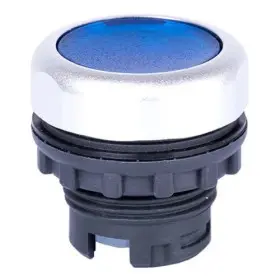 Кнопка NOARK Ex9P1 FI b з підсвіткою синя (105622)