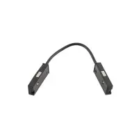 Соединитель угловой проводной Nowodvorski 11735 NANO-LVM Corner Conductive Module IP20 черный