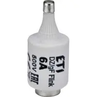 Предохранитель ETI 002312103 D II DZ 6A/500V Предохранитель ETI 002312103 D II DZ 6A/500V
