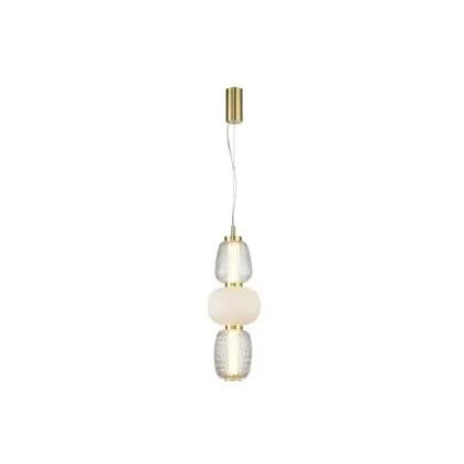 Подвесной светильник, люстра Italux PND-98374-28W-GD Eris Led 1x28W 3000K 3748Lm IP20 Золотой