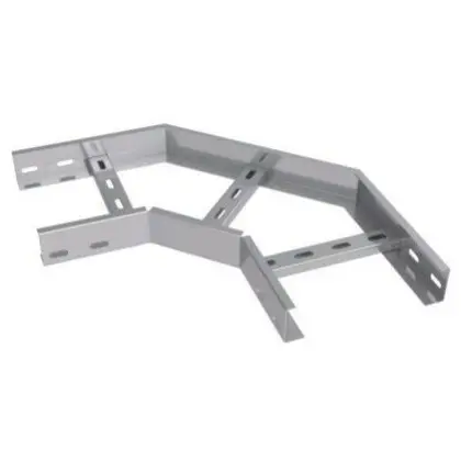 Горизонтальный угол лотка лестничного типа METAKSAN MF90 130 12 PG 90° 300х100мм 1,2мм Горизонтальный угол лотка лестничного типа METAKSAN MF90 130 12 PG 90° 300х100мм 1,2мм