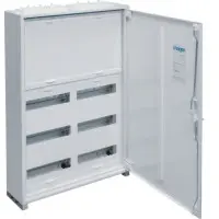 Щит Hager FWB52N Univers IP44/II 800x550x161мм 72 М із блоком для клем