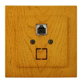 Розетка Nilson Touran дуб телефонная ( 24251040 )