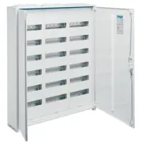 Щит металевий Univers FWB63S на 216 накладних модулів Hager