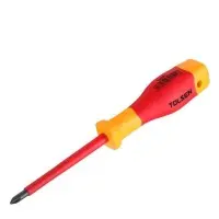 Диэлектрическая отвертка Tolsen V30402 PH 2х100мм