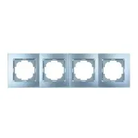 Рамка Nilson Touran срібло 4-на ( 24130094 )
