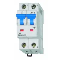Автоматичний вимикач Schrack BM418210 4,5кА 10А 2P х-ка B