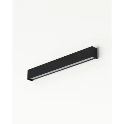 Бра, настінний світильник Nowodvorski 7596 Straight Wall LED T8LED 1x11W 3000K 1700Lm IP20 чорний