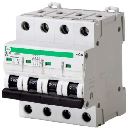 Автоматический выключатель Promfactor ECO FB1-63 4P B 16A 6кА (FB1B4016)