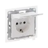Розетка IP44 2К+З 16А/250В с крышкой Legrand SUNO (белый) 721123 Розетка IP44 2К+З 16А/250В с крышкой Legrand SUNO (белый) 721123